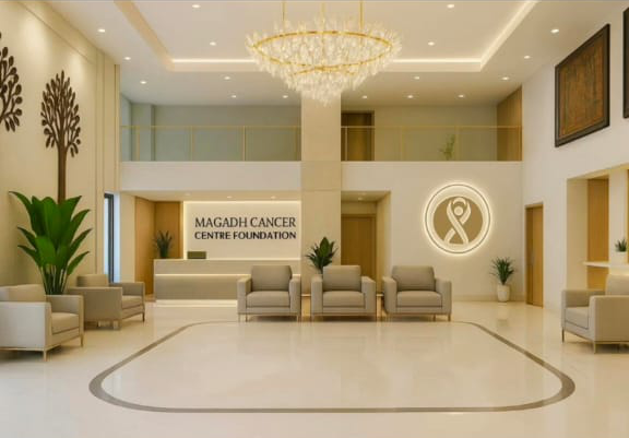Reception at Magadh Cancer Centre
